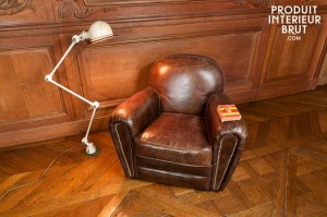 Emblématique du caractère durable du « vintage », le fauteuil club