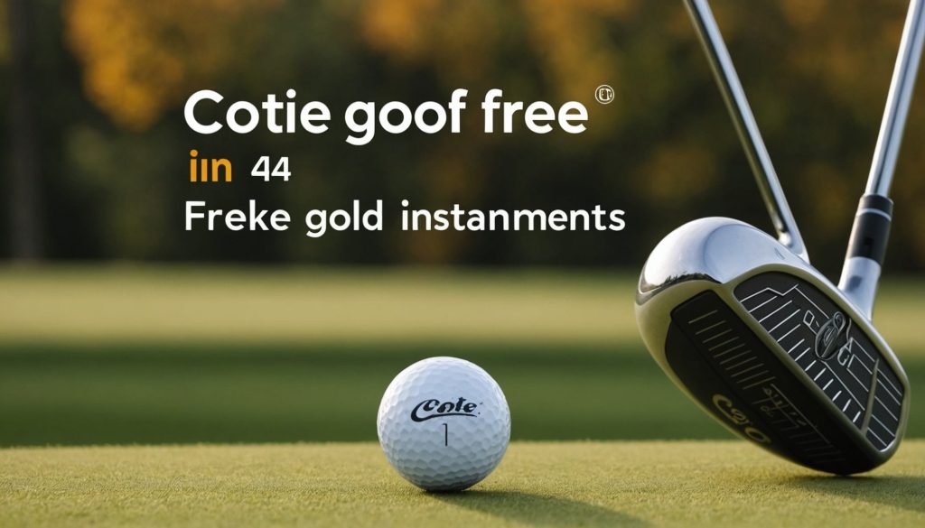 Commandez en 4 fois sans frais chez Cote-Golf.com