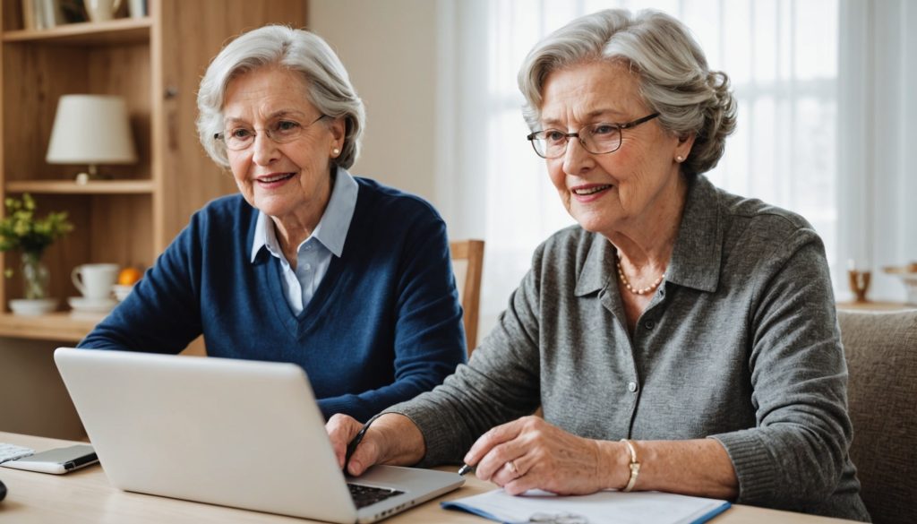 La Téléassistance pour les seniors.