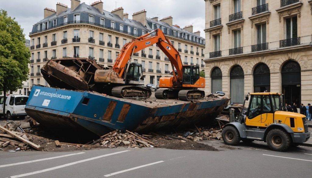 Enlèvement d’épave à Paris 11ème arrondissement